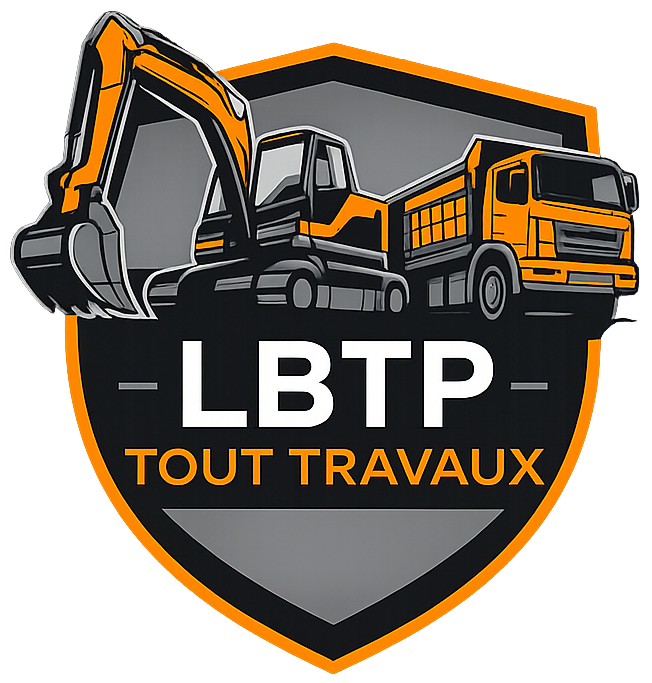Logo LBTP Travaux entreprise BTP Mondragon