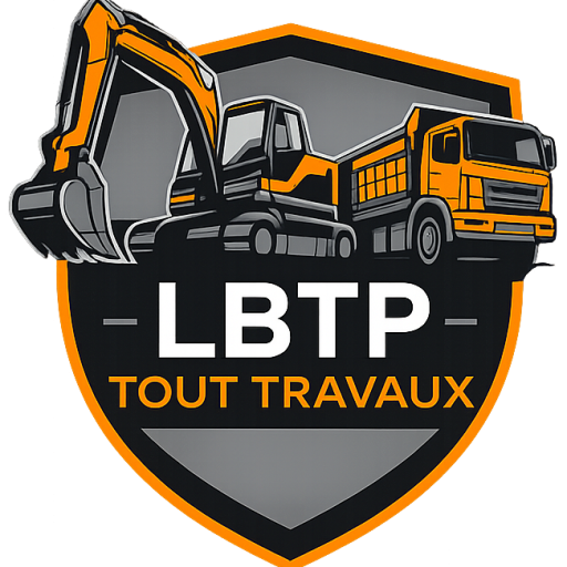 Logo LBTP Travaux entreprise BTP Mondragon